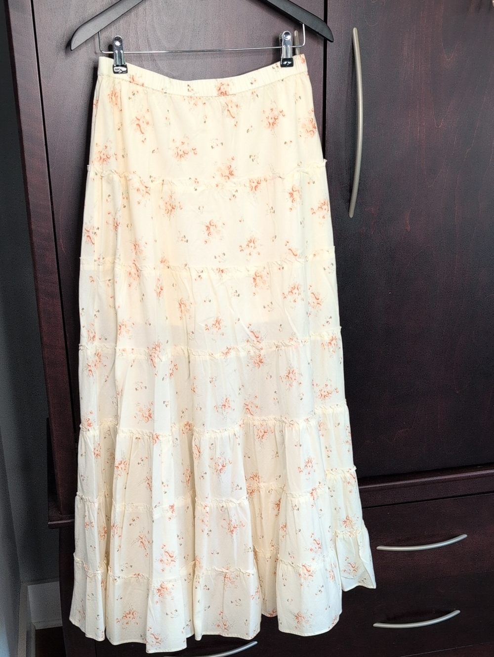 Ralph Lauren Denim & Supply Tiered Ruffle Skirt M